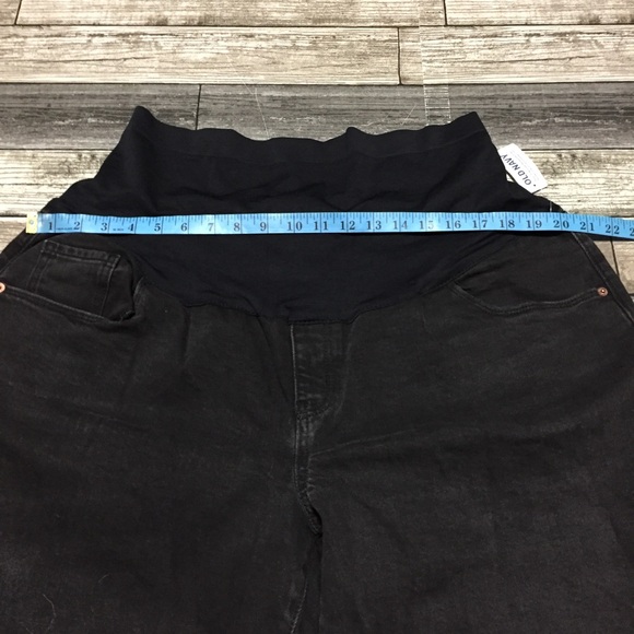 Old Navy Maternity Jeans Women’s 20 Tall Gray Black (Inseam 31) - Picture 3 of 6